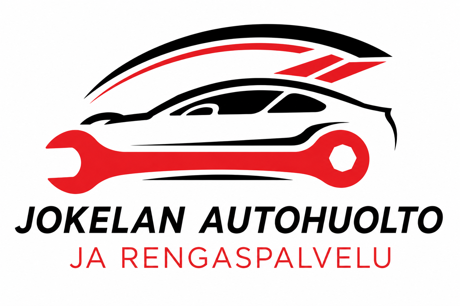 Jokelan Autohuolto ja Rengaspalvelu -logo